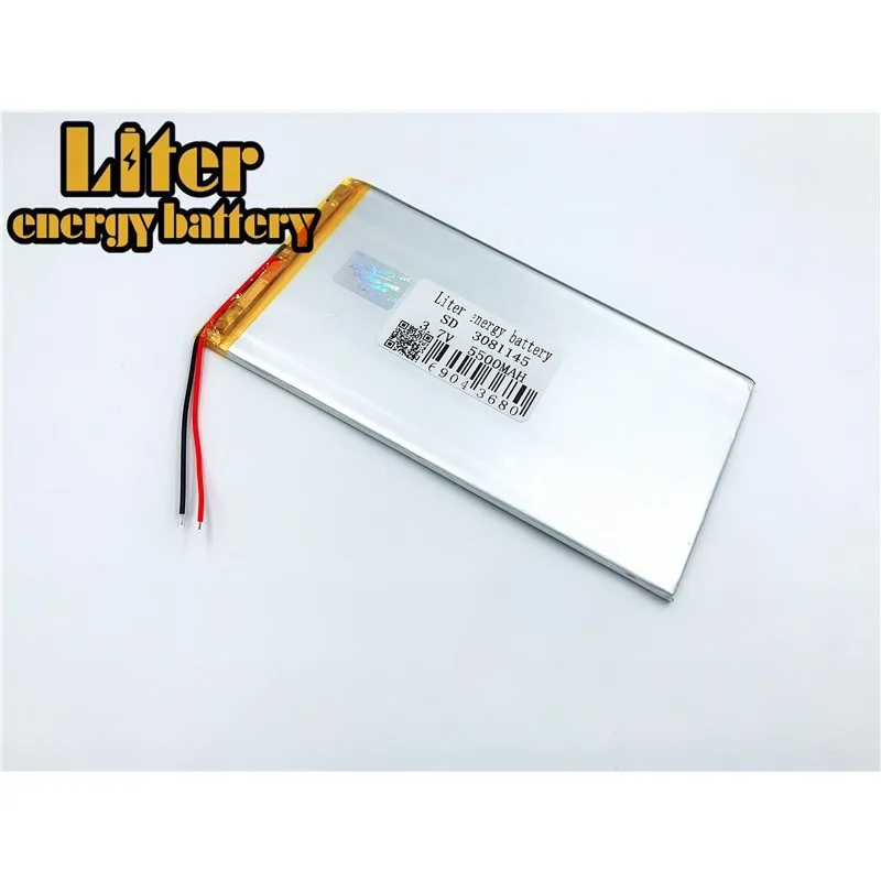 3.7 V 5500mah 3081145 3080145 tablet battery brand tablet gm lithium polymer battery