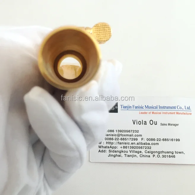 Аксессуары для инструментов woodwind, баритон, саксофон, металлический мундштук