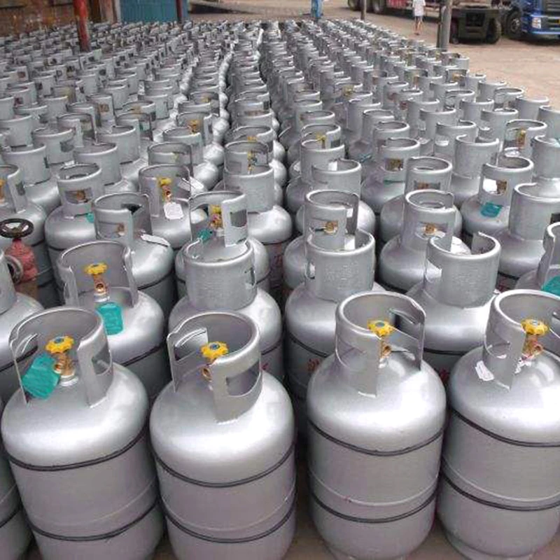 Customized Multiple Specifications of 3/5/7/9/12.5kg LPG Cylinders Export to South America, Africa, and Southeast Asia