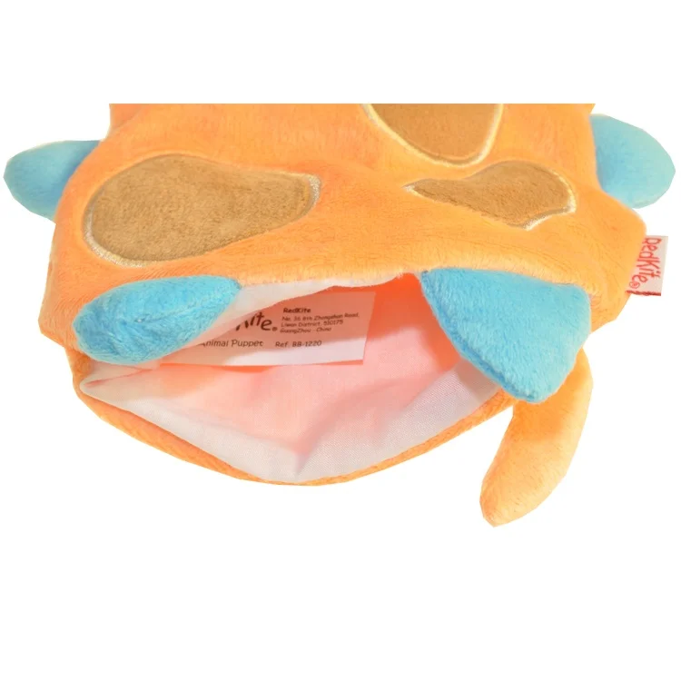 Redkite 16.4 glove doll rabbit sheep bear cow cat cartoon plush doll baby toy
