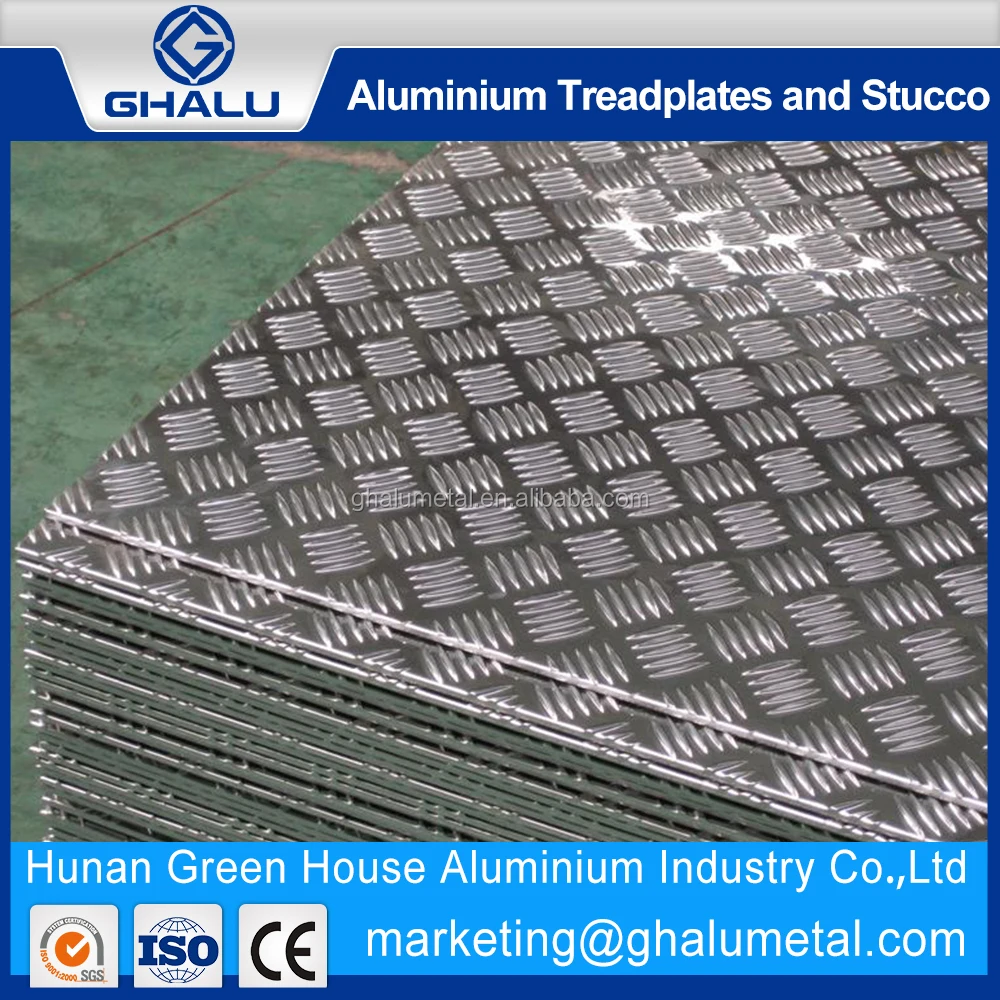Алюминий treadplates листов 5 бар анти-капля полы сплав 5052
