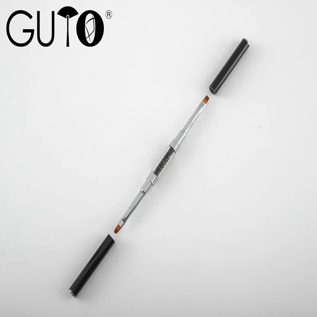 1pcs Double-ended Nail Liner Brush UV Gel Polish Painting Drawing Pen Rhinestone Nail Art Manicure Tools