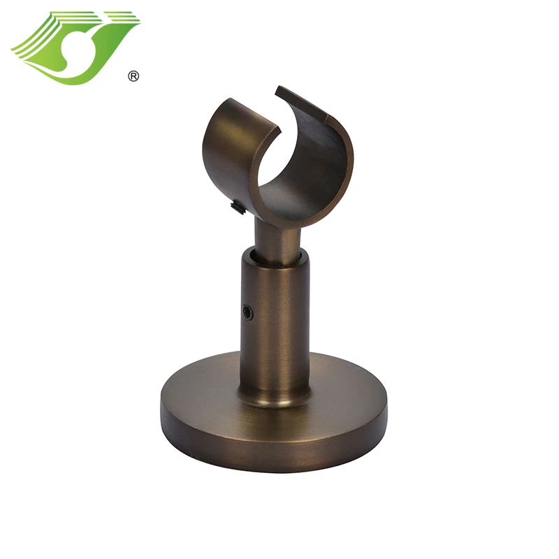 Stardeco cheap industrial curtain socket rod pole hardware accessories curtain poles brackets curtain brackets stainless steel