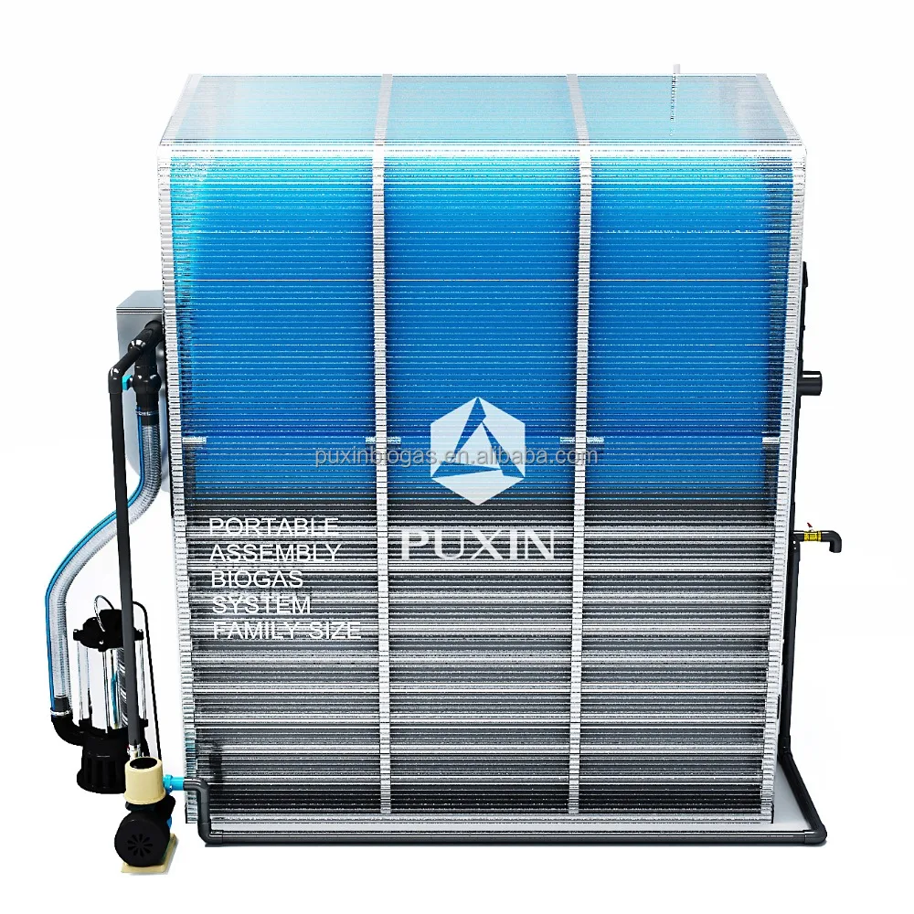 producing biogas from manure home anaerobic digester