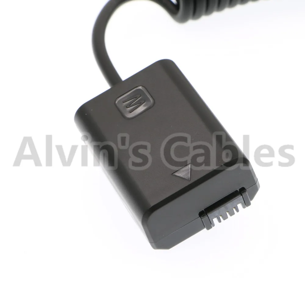 
A7 Dummy Battery to dtap Cable for A7R A7S A7II NEX Series Camera 