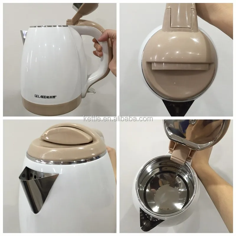 German 220v Stainless steel cordless hotel electric tea kettle