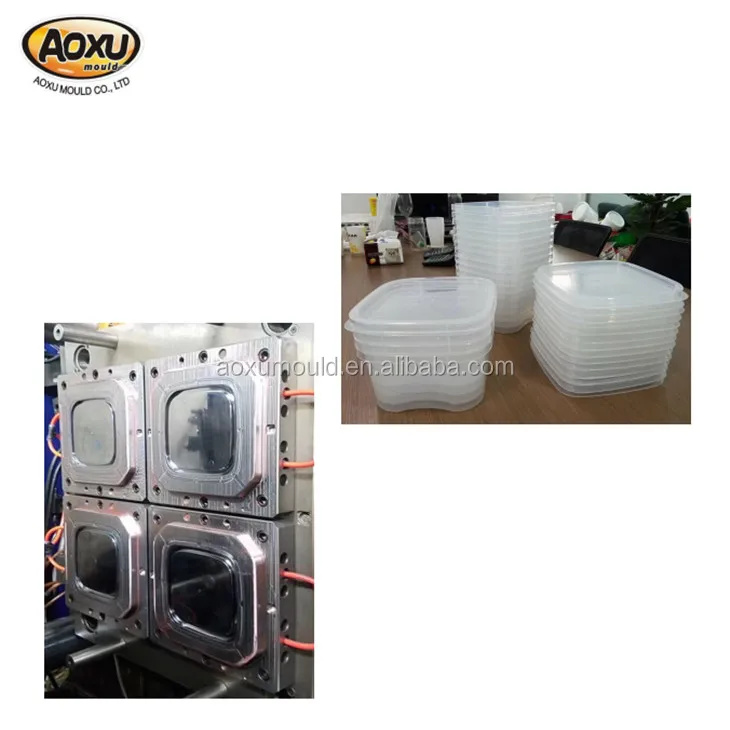 Изготовление высококачественной формы для тонких стен, форма для пищевых контейнеров