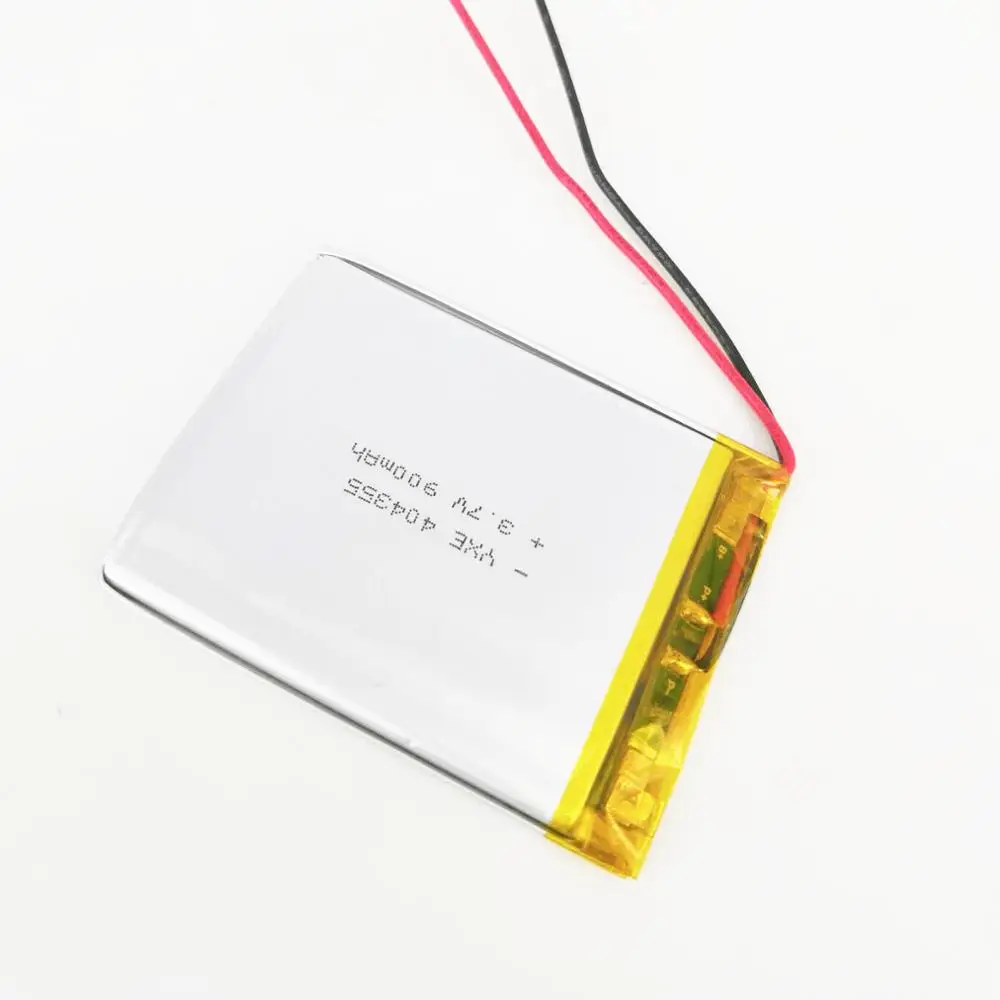 hot selling rechargeable lipo battery 404355 3.7v 900mah li-ion battery for mini rc drone