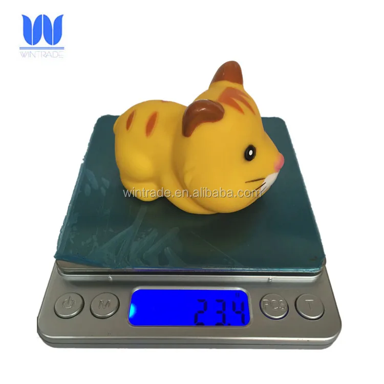 Squeaky farm animal toy rubber bath farm toy