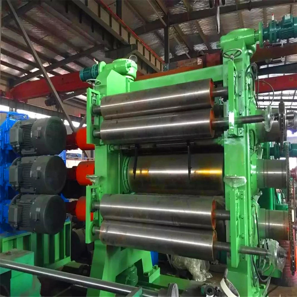 Three roll rubber calender machine