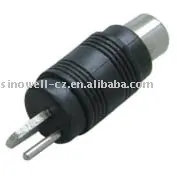 
2 pin DIN plug to RCA jack VK10868 