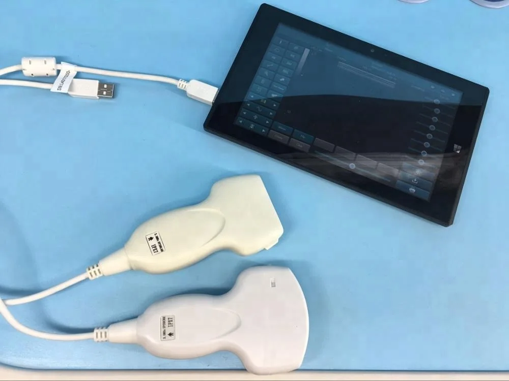 Low price High quality portable tablet ultrasound probe USB interface convex and linear probe scanner