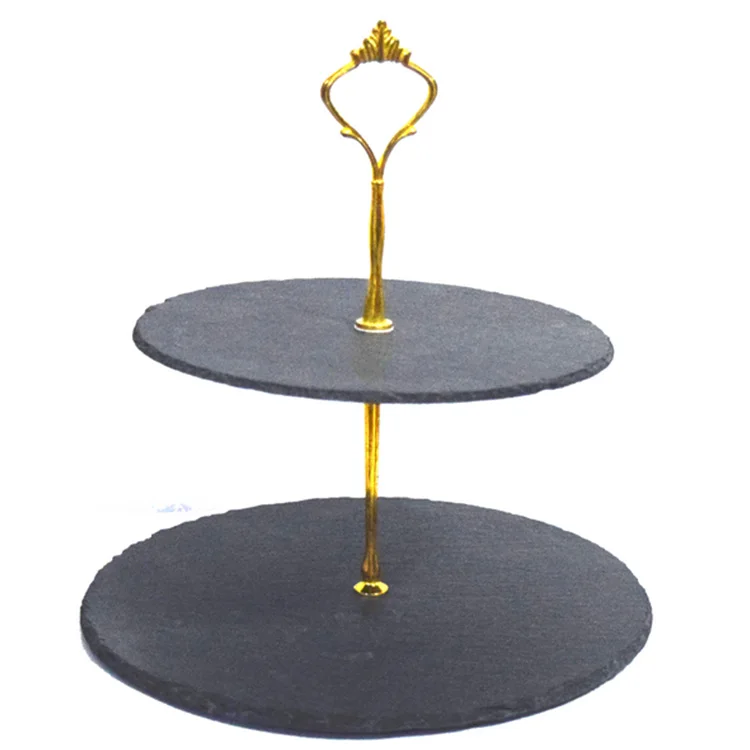 Customized size black slate for tiles coaster and plate