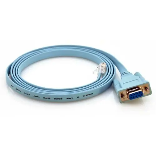 5ft 1.5m for Cisco Console Cable RJ45 to DB9 72-3383-01 Switch Router