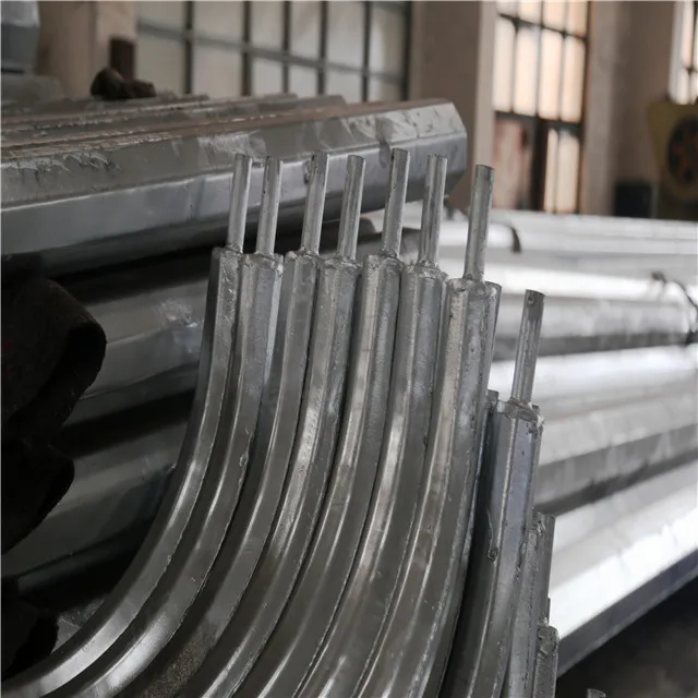 Складной миди-шарнирный восьмиугольный оцинкованный уличный стальной осветительный фонарь