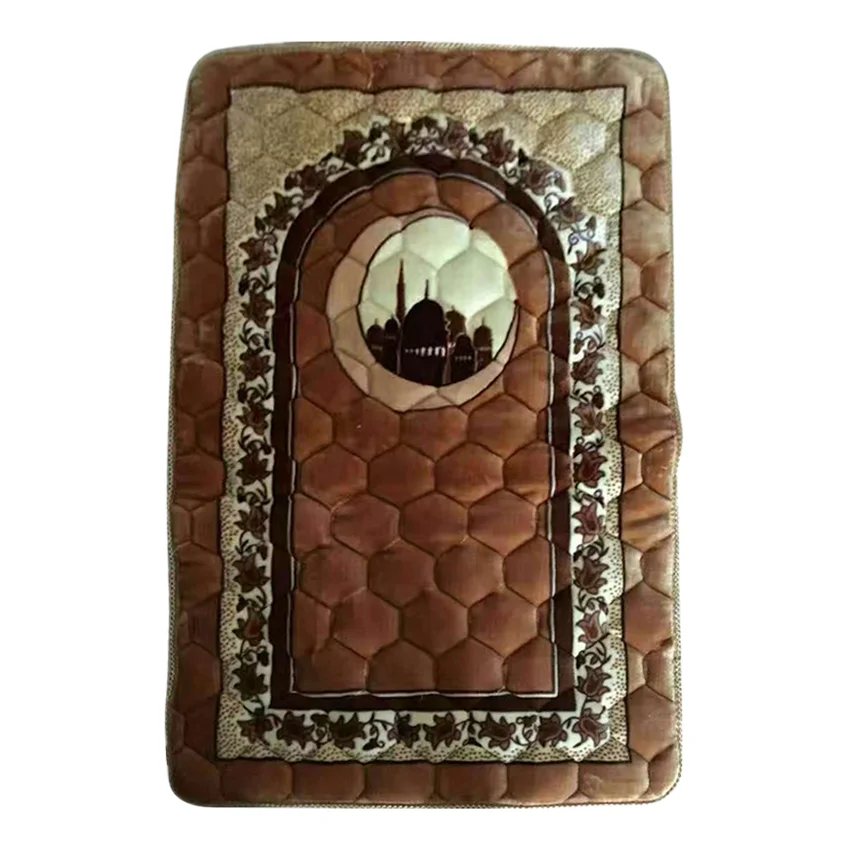 Wholesale mini muslim quilt foam foldable smart prayer mat