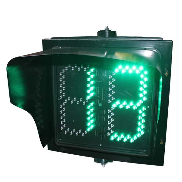 China Manufacture Traffic LED Countdown Timer with Two Digits Traffic Signal Light