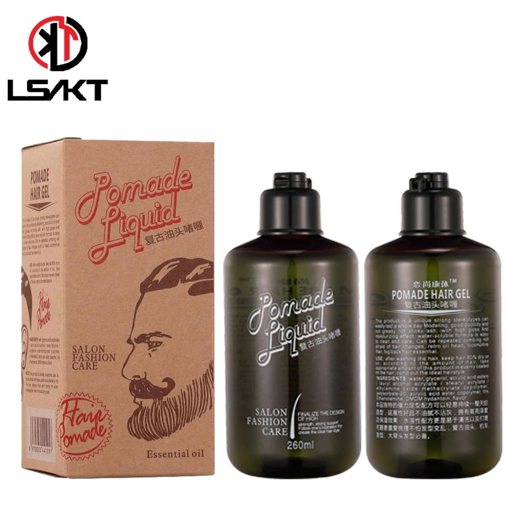 
salon fashion care pomade hair gel essential oil 260ml 