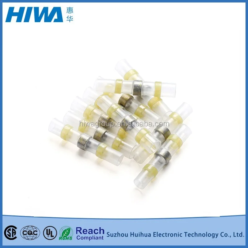 
Heat Shrink Butt Terminal Connectors with Soldering Sleeve Crimples 