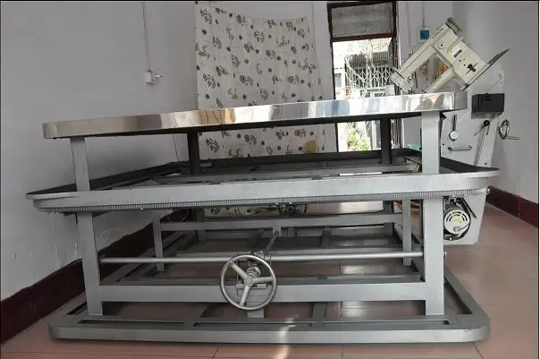 wb-1 Lowest price economic small automatic mattress tape edge sewing machine