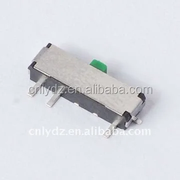 SMT mini toggle switch 1p2t slide switch 2 positions mini two ways reset switch with ROHS