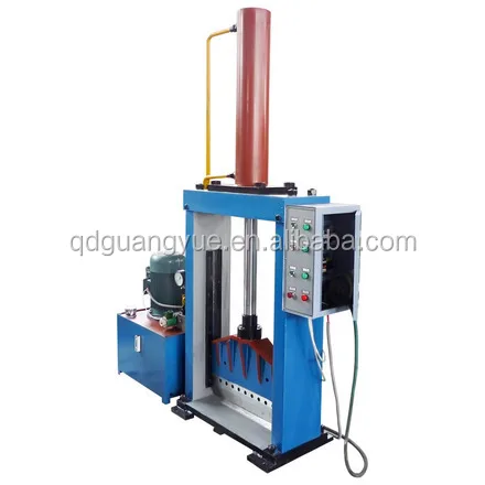 XQL-80 Hydraulic Bale Cutting Machine Single Knife Hydraulic Rubber Cutting Machine Rubber Bale Cutter