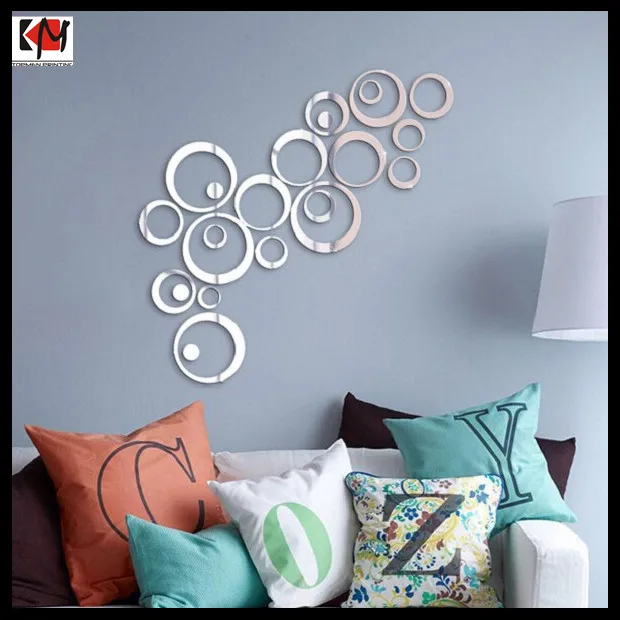 Wholesale customized Eco-friendly PVC 3D Wall Paper Sticker