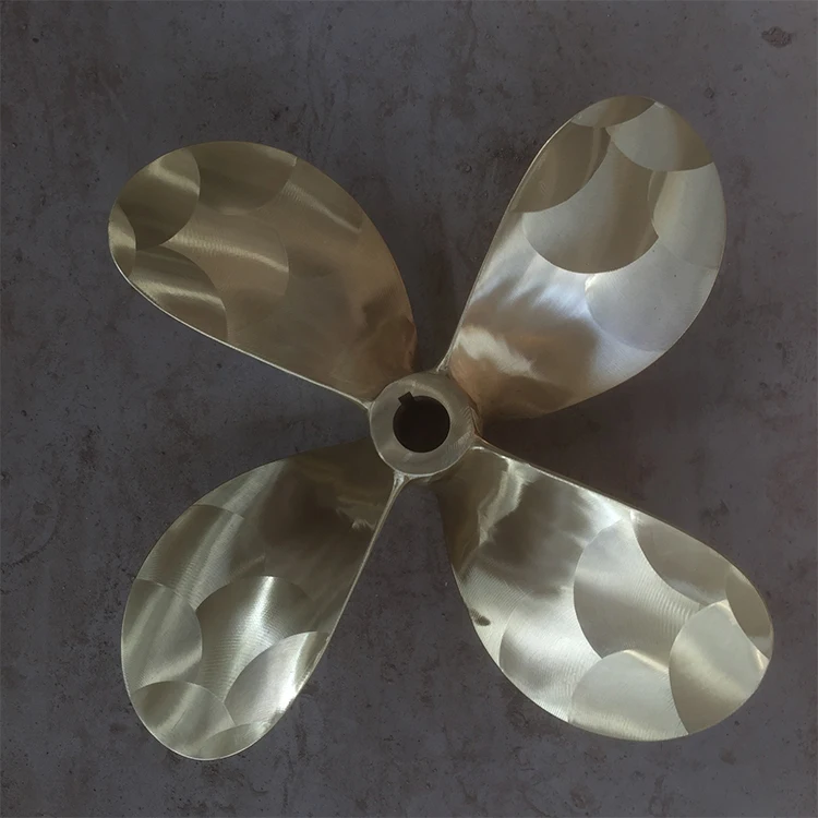 High Quality Customized Good Price High Performance 4 Blade Marine Boat Propeller for Ship Yacht Vessel manufacturer