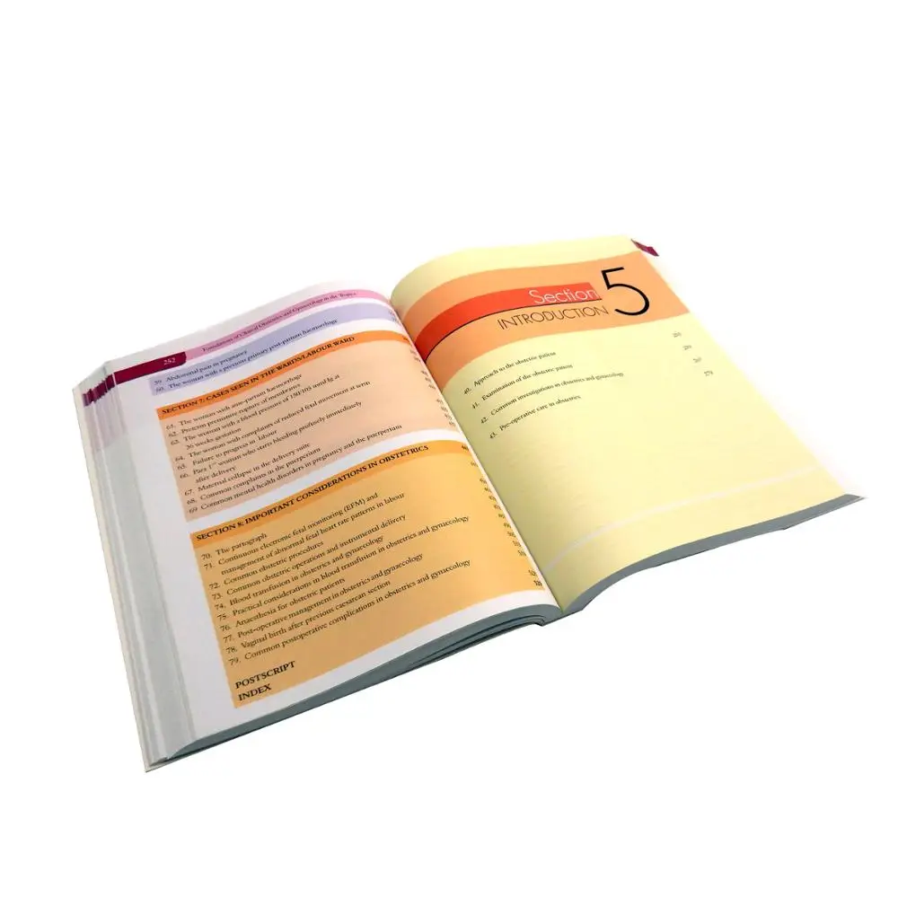 Mass production low cost high quality textbook printing