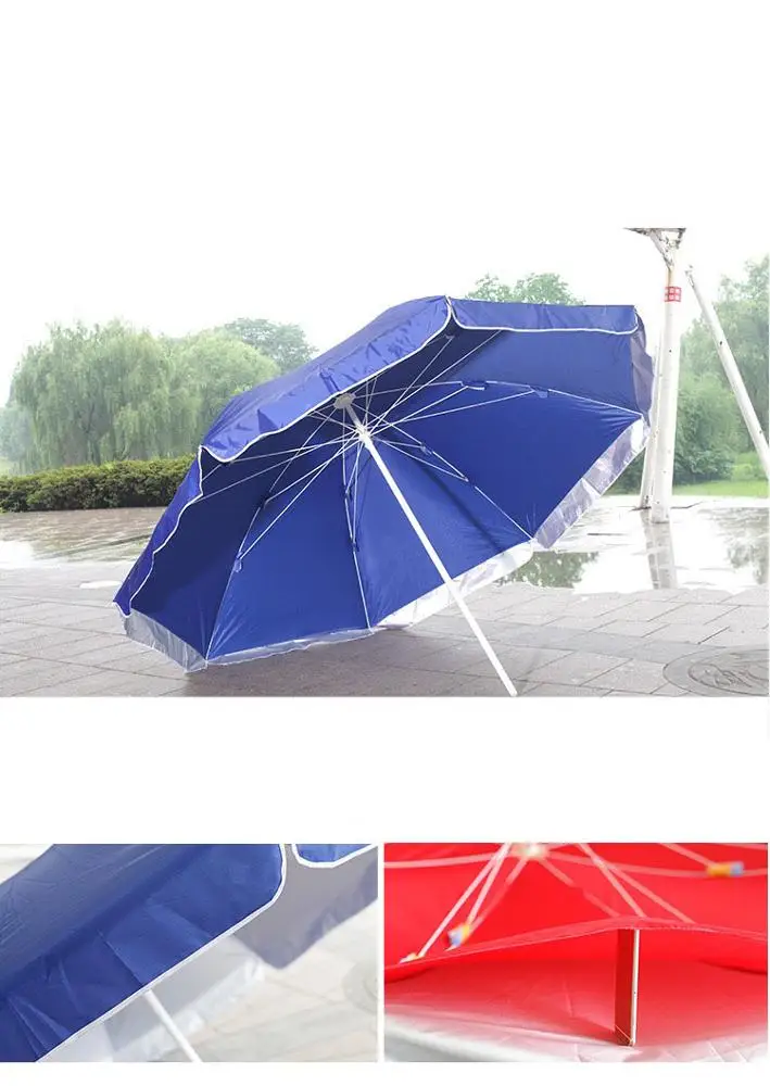 Customized oxford beach sun umbrella sun garden parasol umbrella outdoor promotional beach umbrella