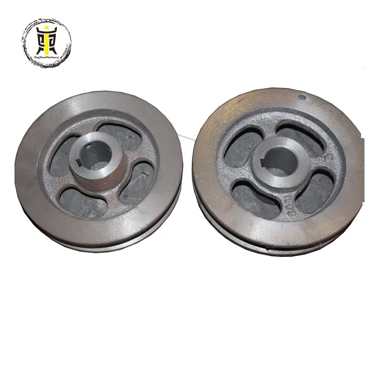 
YINGSHUO CHINA OEM professional gray iron casting industrial flywheel ISO 9001:2008 