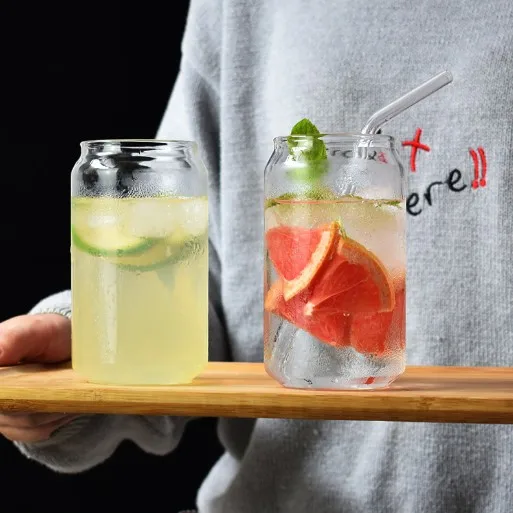  Custom Logo Drinkware high borosilicate heat proof glass 16 oz Pint Beer
