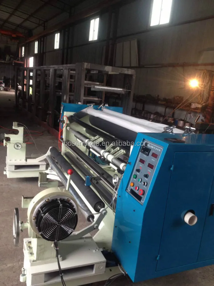 Full Automatic Horizontal PE PVC Plastic Film Non Woven Slice Rewinder
