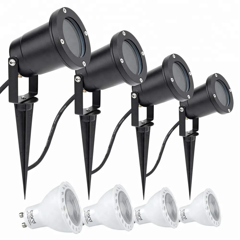 2018 new design mr16 gu10 e27 220v led garden spike light for courtyard decoration lighting