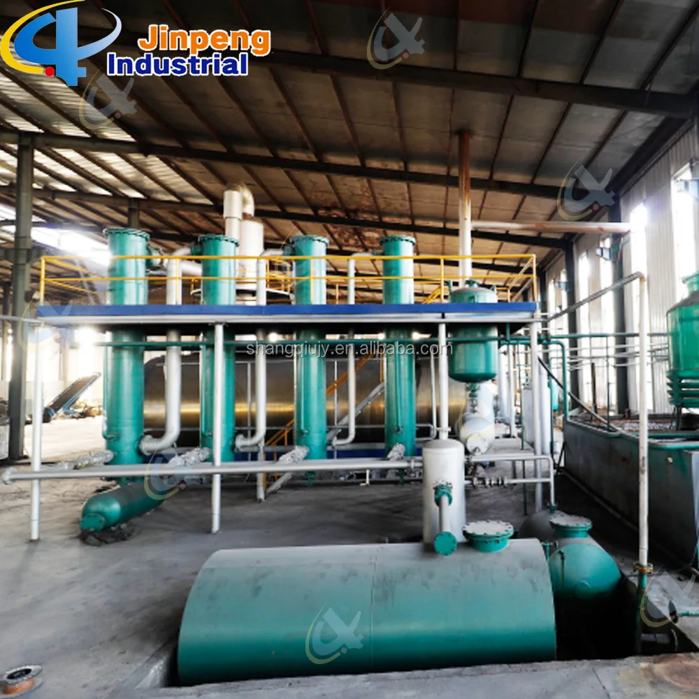 Waste Tire Pyrolysis Carbon Black Refining Machine