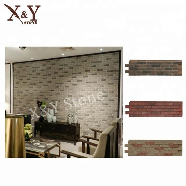 Polyurethane faux panels decorative wall PU faux plastic stone wall panels