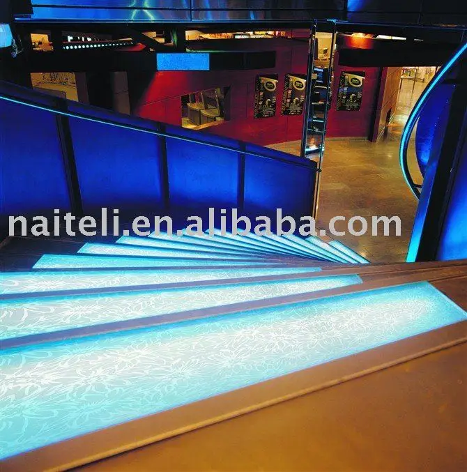 Материал для внутренней отделки, акриловое прозрачное напольное покрытие