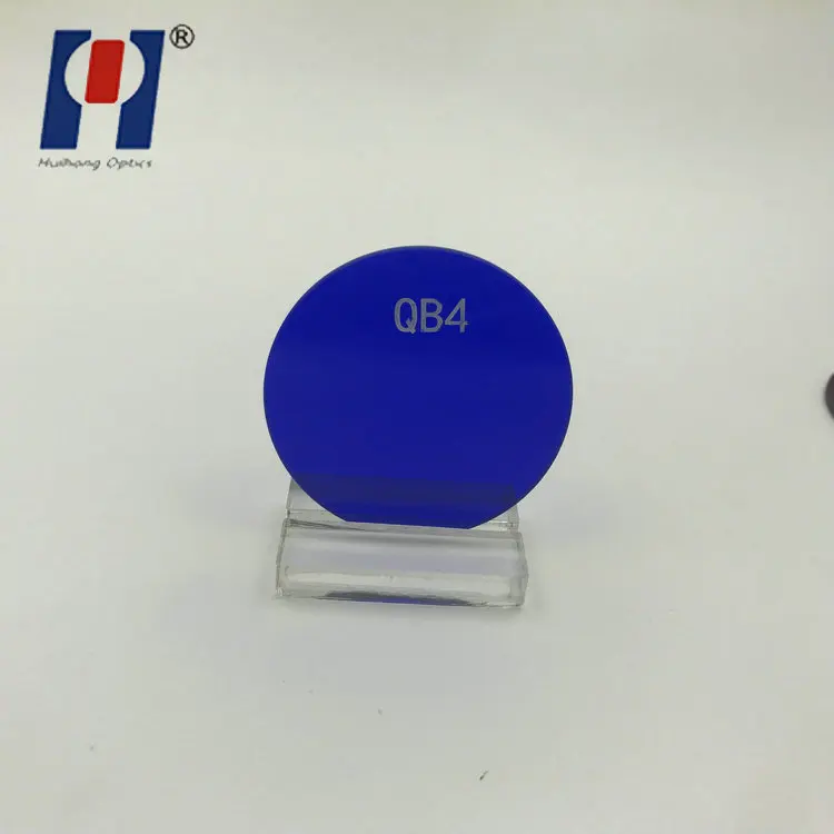 New Product QB Type Filter Green Cyanine Blue Optical Glass QB16 QB21/BG38