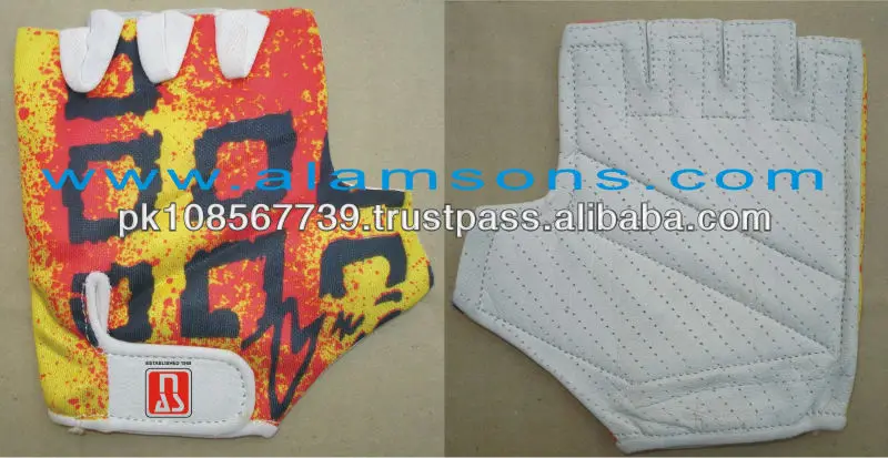 High Quality Weight Lifting Leather Gloves