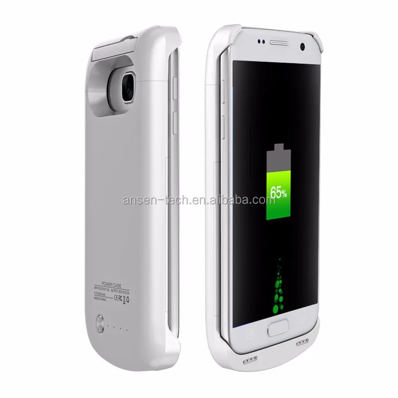 Portable Power Bank Charger Case Cell Phone Charger for Samsung Galaxy S7 Made in Shenzhen