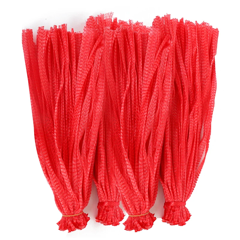 
red ldpe packaging net bag 