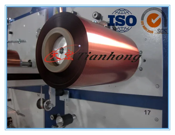 rolled annealed copper foil or copper foil coated PET film RA CU foil jumbo roll