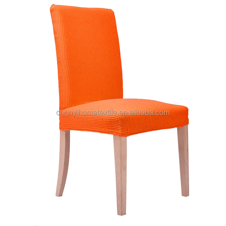 
Pure color cheap chair covers 