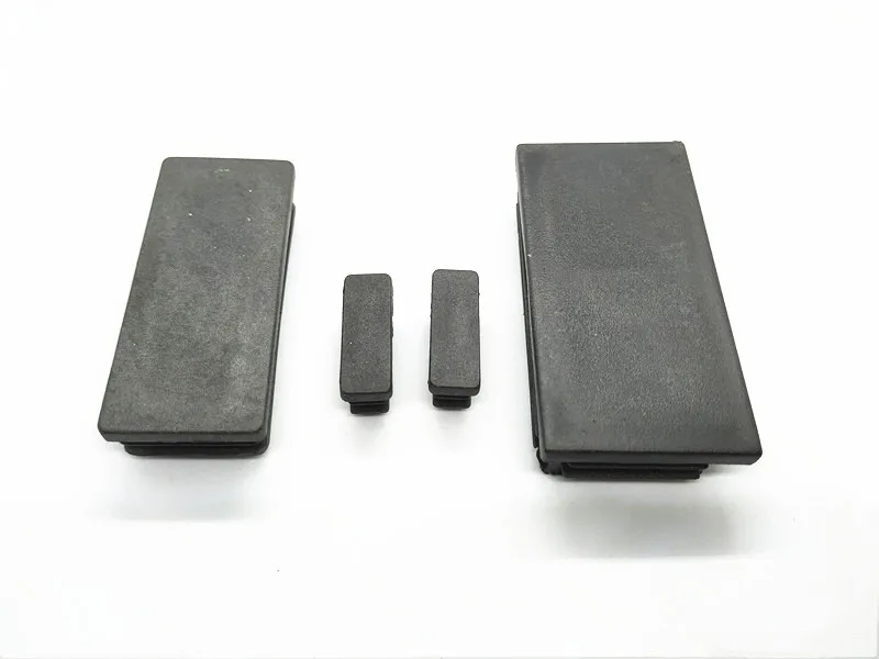 Table Feet Plastic Square Tube Pipe Inserts End Blanking Caps Rubber Cap