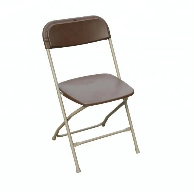 black color used metal cheap folding chair wholesale