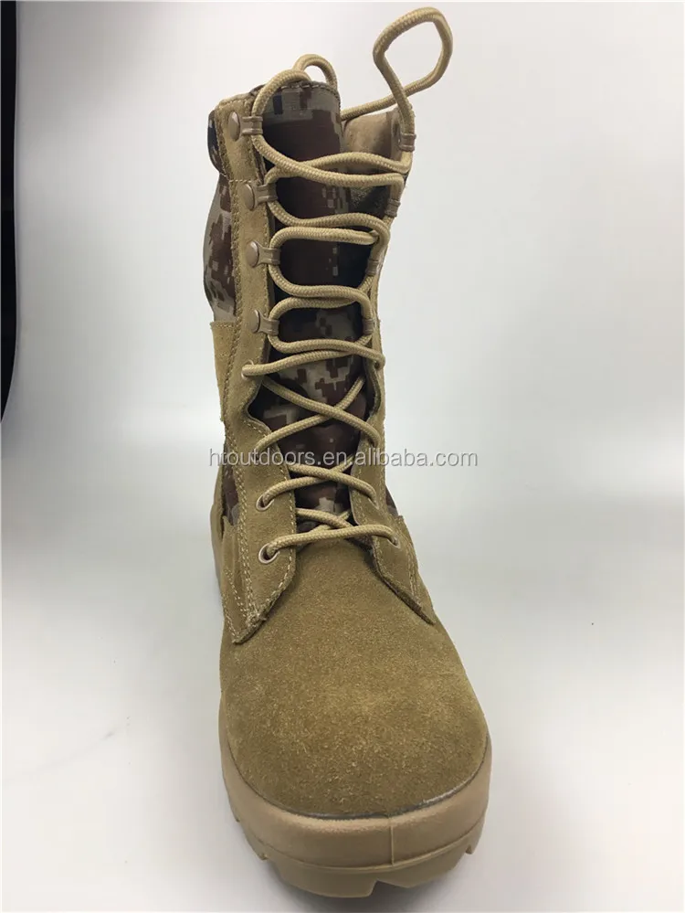 China Manufacturer Russian army military boots desert