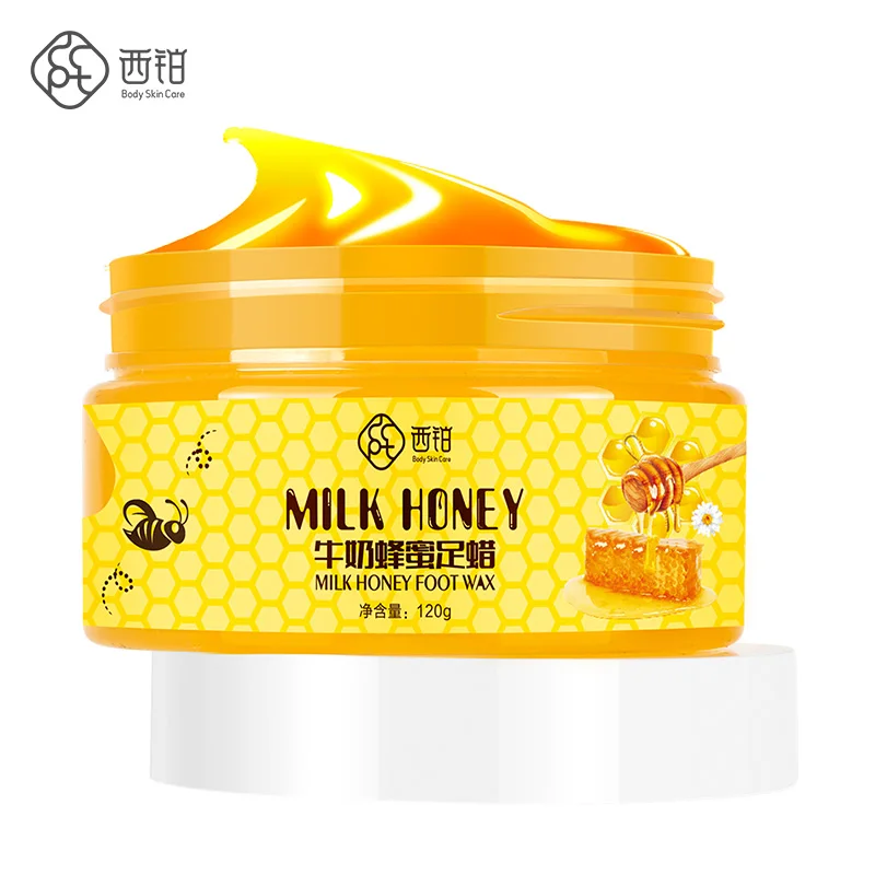 
China Wholesale Factory Hot ProductsFoot Care Peel Off Dead Cells Nourishing Honey Milk Foot Wax 