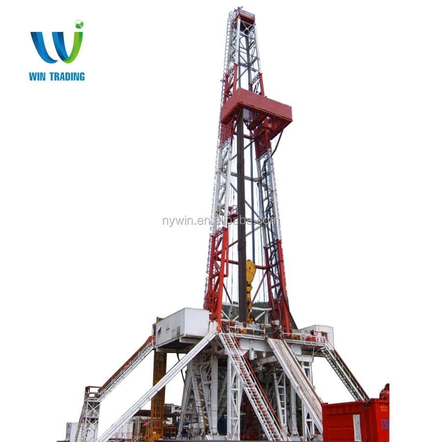 
RG API Standard Oil Field Oil and Gas Well Bore Hole Skid Mounted 7000m 2000hp ZJ70DB Skid-Mounted Drillin rig 
