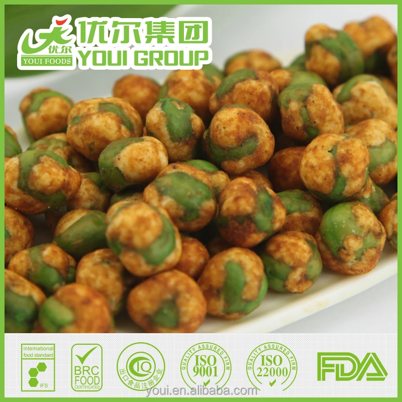 Snack Food From Canada Certified Spicy Peas