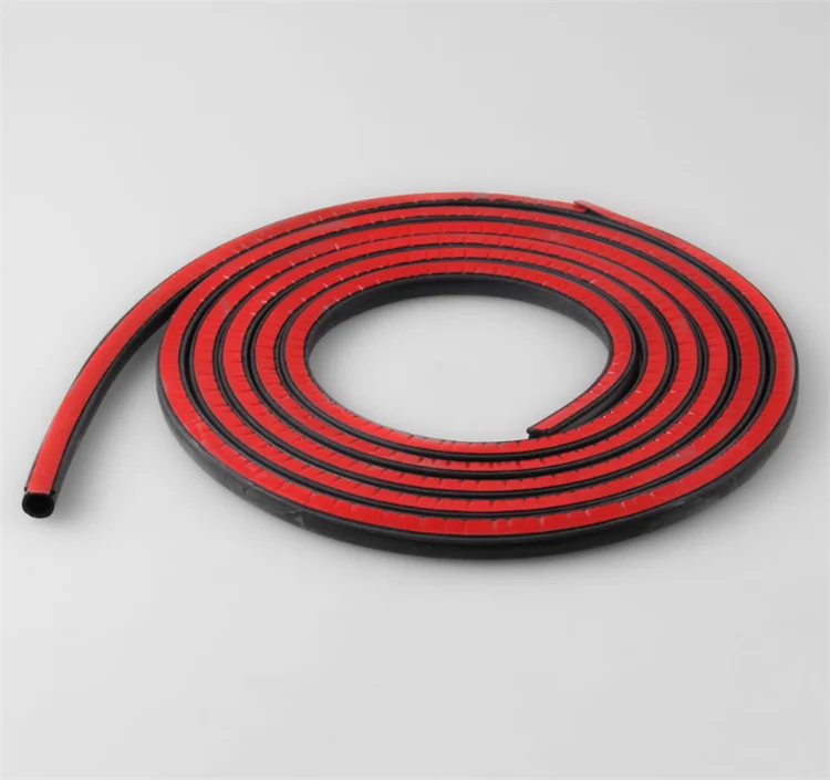 D-образный край автомобильной двери автомобильный шумоподавляющий щит EPDM резиновая уплотнительная лента